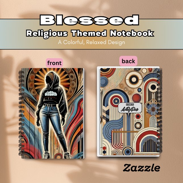 Gesegnetes Religious Theme-Notebook Notizbuch (Von Creator hochgeladen)