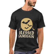 Gesegnetes Samhain Hexen Neues Jahr Pagan Mond
