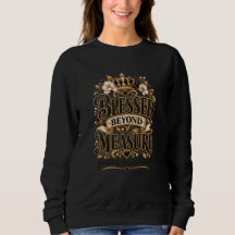 Gesegnetes T-Shirt jenseits aller Maße