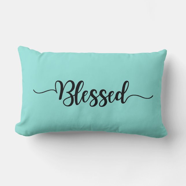 Gesegnetes Throw-Kissen Lendenkissen (Vorderseite)