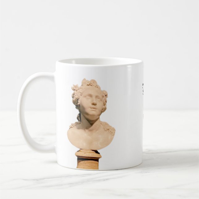Gesegnetes verdammtes Soul Bernini personalisiert Kaffeetasse (Links)