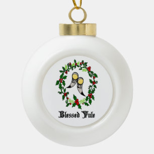 Gesegnetes Weihnachten Norse Pagan Ornamente