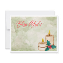 Gesegnetes Weihnachten Wasserfarbe