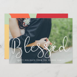 Gesegnetes Whimsistisches Skript-Foto Weihnachten