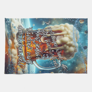 Geselliges Bier  Geschirrtuch