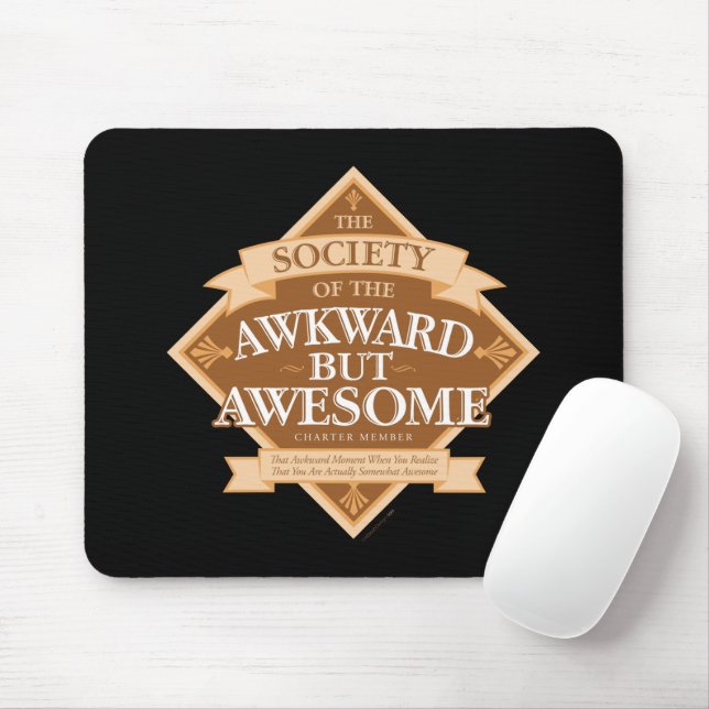 Gesellschaft der Awkward, aber Phantastisch Mouse  Mousepad (Mit Mouse)