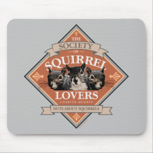 Gesellschaft der Eichhörnchenliebhaber - lustiges Mousepad