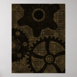 Gesellschaft der Intellektuellen des neuen Jahrhun Poster