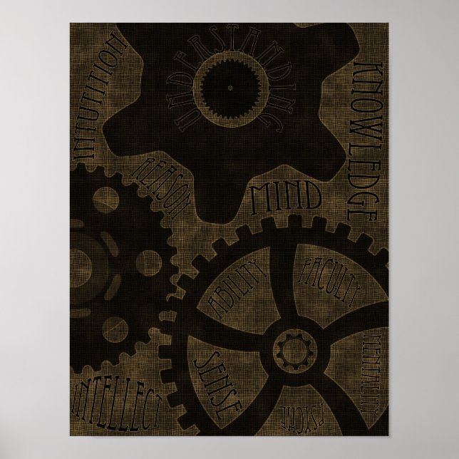 Gesellschaft der Intellektuellen des neuen Jahrhun Poster (Vorne)