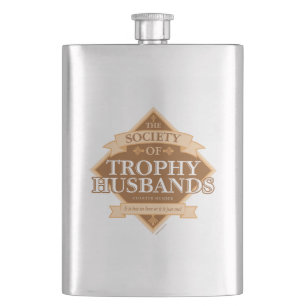 Gesellschaft der Trophy Husbands Flachmann