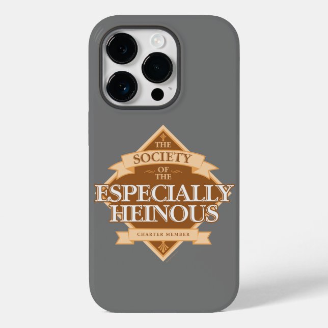Gesellschaft des besonders Heinous Case-Mate-iPhon Case-Mate iPhone Hülle (Rückseite)