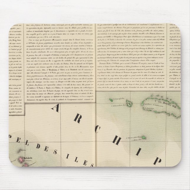 Gesellschaftsinseln Ozeanien Nr. 42 Mousepad (Vorne)