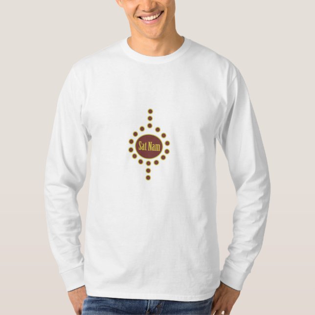 gesessenes nam.yoga T-Shirt (Vorderseite)