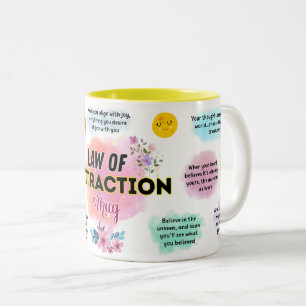 Gesetz der Anziehung Tasse