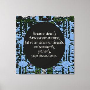 Gesetz der Anziehungskraft-Zitate Leinwanddruck