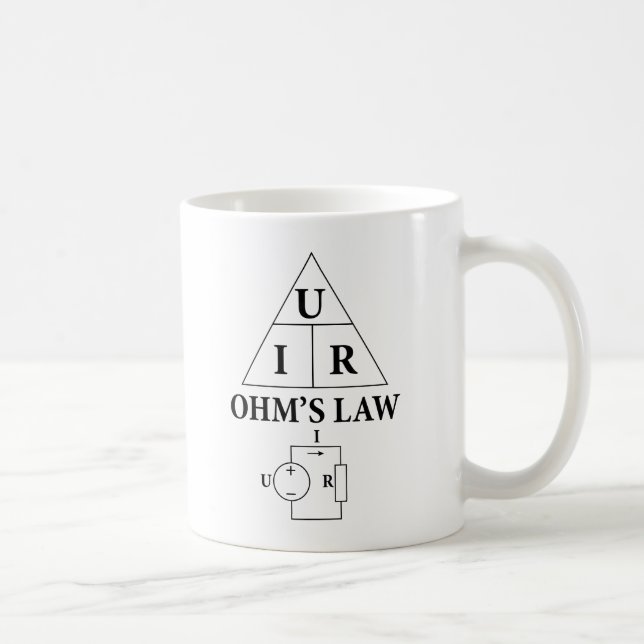 Gesetz des Ohm Kaffeetasse (Rechts)