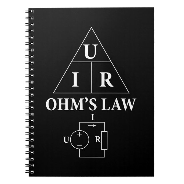 Gesetz des Ohm Notizblock (Vorderseite)