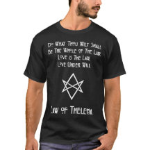 Gesetz Thelema geheimnisvollen Shirts