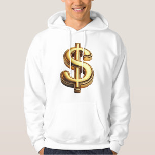 Gesetz zur Anziehung des Gold-Dollar-Zeichens Hoodie