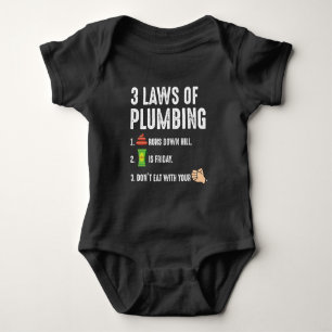 Gesetze zum Klempnieren von Geschenken für Plumbe Baby Strampler