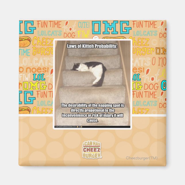 Gesetze zur Wahrscheinlichkeit des Kitts Magnet (Vorne)