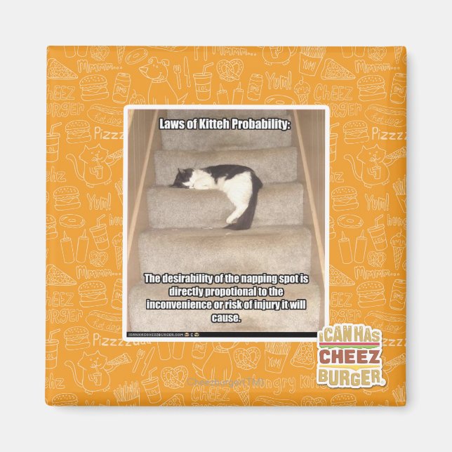 Gesetze zur Wahrscheinlichkeit des Kitts Magnet (Vorne)