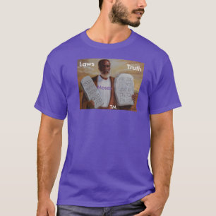 Gesetzes u. der grundlegende dunkle T - Shirt der