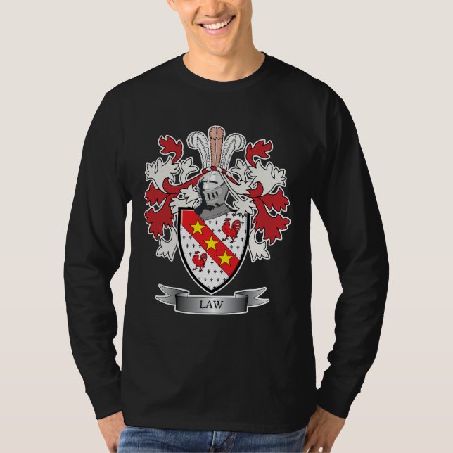 GesetzesFamilienwappen-Wappen T-Shirt (Vorderseite)