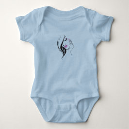Gesicht Art Design Baby Bodysuit Strampler