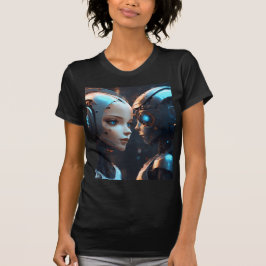 Gesicht des KI-Chatts T-Shirt
