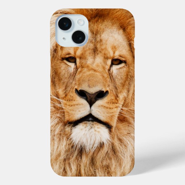 Gesicht des Löwen Case-Mate iPhone Hülle (Rückseite)