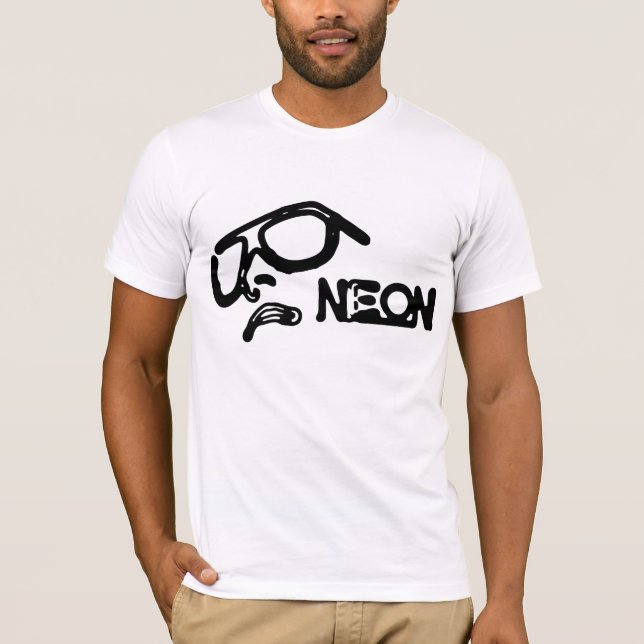 Gesicht des Neons - RetroMe - T - Shirt (Vorderseite)