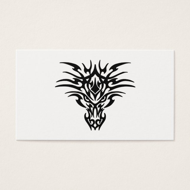 Gesicht-Dragon-Tattoo (Vorderseite)