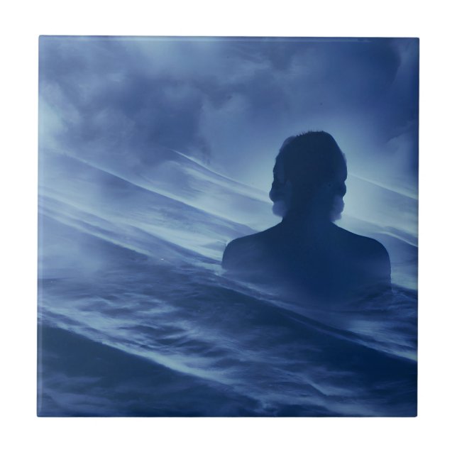 Gesicht es allein fliese (Vorderseite)