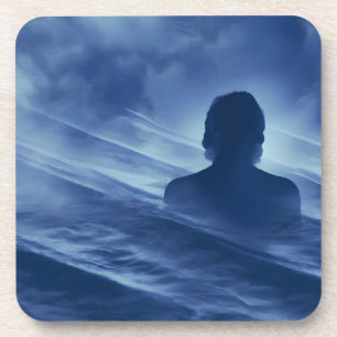 Gesicht es allein getränkeuntersetzer