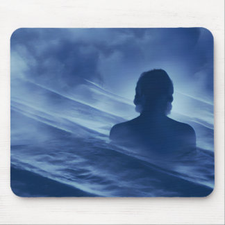 Gesicht es allein mousepad