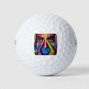 Gesicht Golfball
