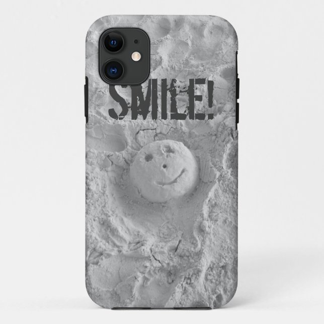 Gesicht im Sand iPhone Fall Case-Mate iPhone Hülle (Rückseite)