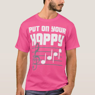 Gesicht - Lustige Klavierstunden Klavierspieler K T-Shirt