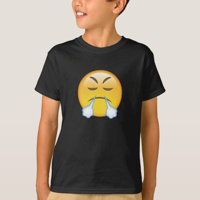 Gesicht mit Blick von Triumph Emoji T-Shirt (Vorderseite)