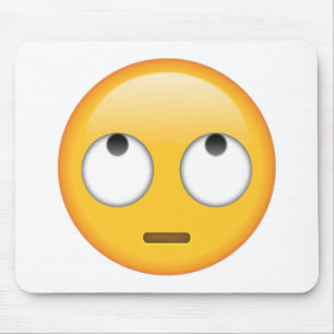 Gesicht mit rollenden Augen - Emoji Mousepad