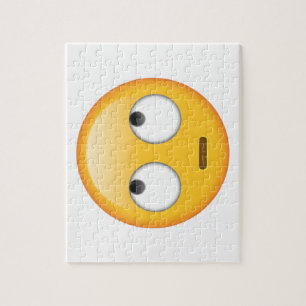 Gesicht mit rollenden Augen - Emoji Puzzle