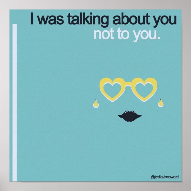 Gesicht. Poster (Vorne)