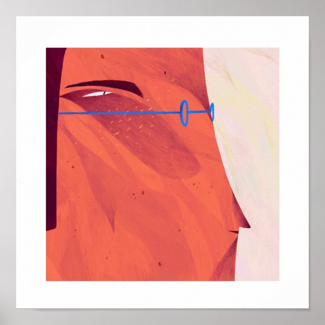 Gesicht Poster (Vorne)