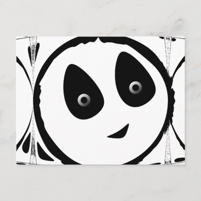 Gesicht Postkarte (Vorderseite)