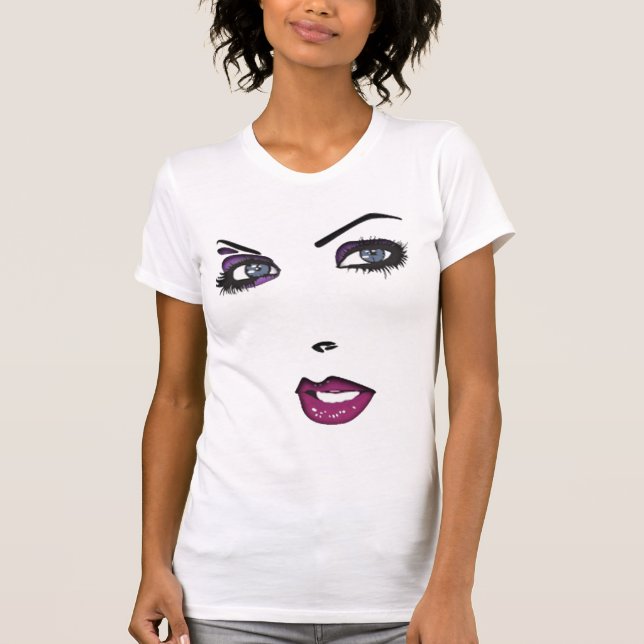 Gesicht T-Shirt (Vorderseite)