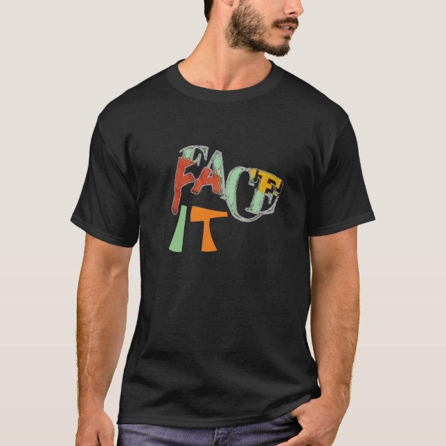 Gesicht T-Shirt (Vorderseite)