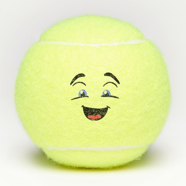 Gesicht Tennisbälle (Vorderseite)