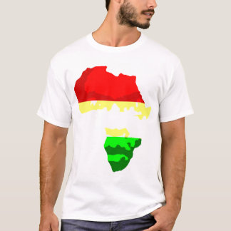 Gesicht von Afrika T-Shirt