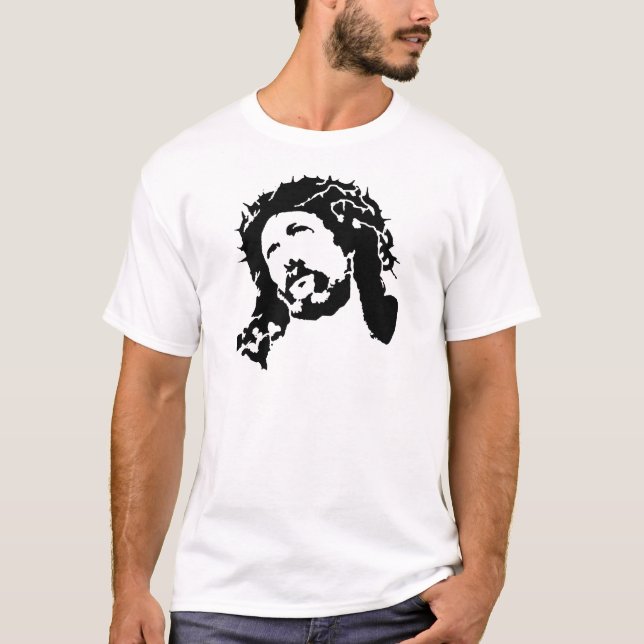 Gesicht von Jesus T-Shirt (Vorderseite)